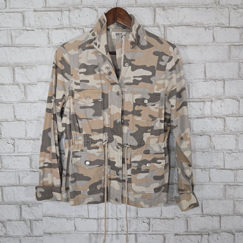 BKE camo‎ utility jacket